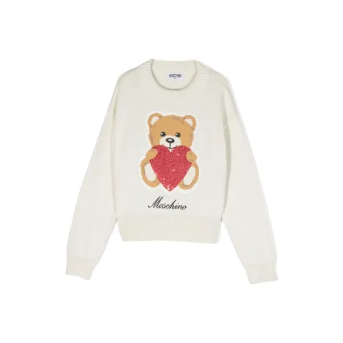 MOSCHINO Белый Kids Свитеры