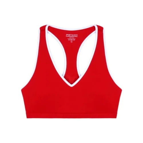 SPORTY & RICH Red Женское Спортивное Белье