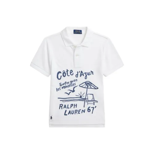 Polo Ralph Lauren Поло SS24 Oxford Белый Детский