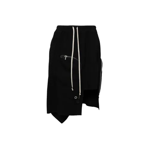 RICK OWENS RO Повседневный Длинный Юбка Женские Черный