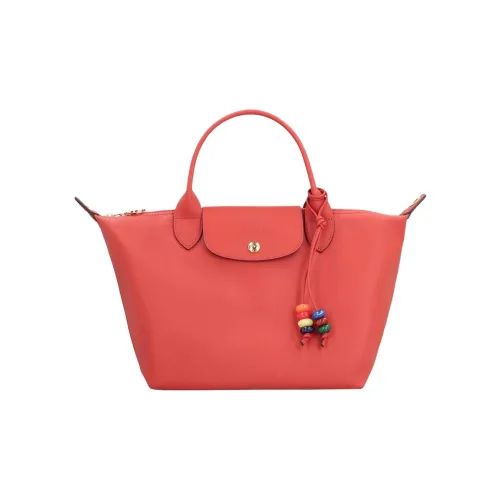 LONGCHAMP Le Pliage Xtra Коровья кожа Одно плечо Сумка Маленькая Женская Темно-оранжевая