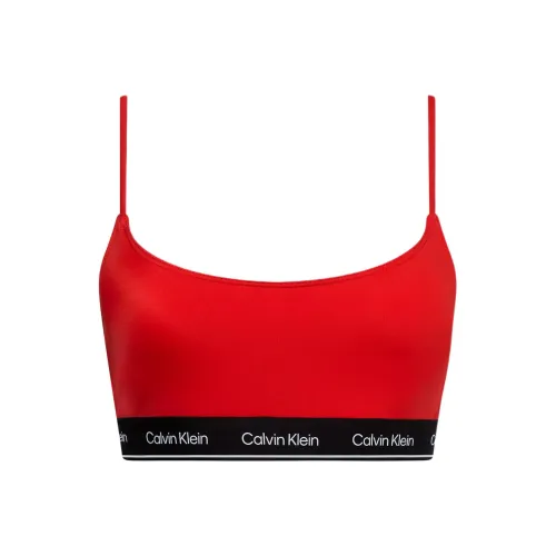 Calvin Klein Бикини Европейская версия Женские Красный