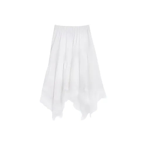 CHIC VEN Повседневный Длинный Юбка Женская Белая