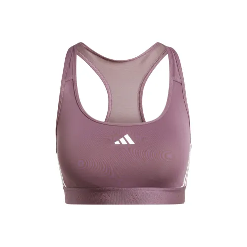Adidas POWERREACT Тренировки HYPERGLAM Спортивное белье Женские Фиолетовый