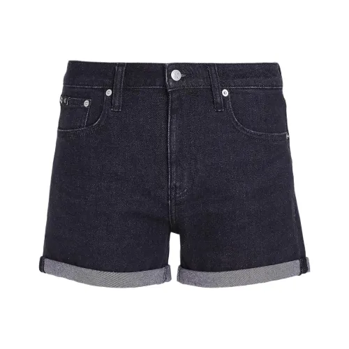 Calvin Klein Джинсовые шорты европейская версия женские черный