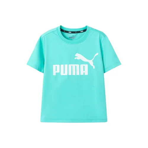 PUMA Шалфейно-зеленый Kids T-рубашки