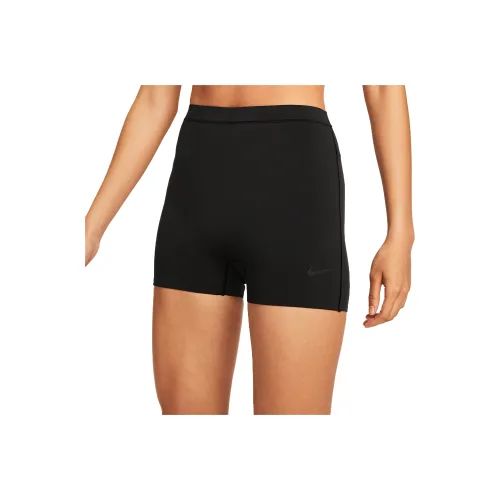 Nike Swoosh Йога Шорты Женские Черные