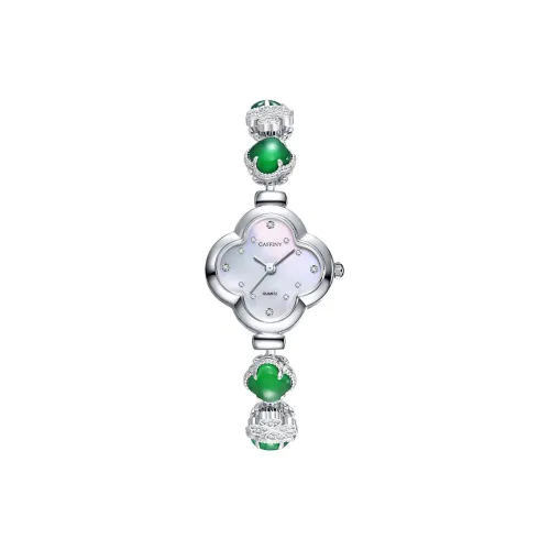 Caffiny Кварцевый механизм Часы Женские часы Мать жемчуга Циферблат