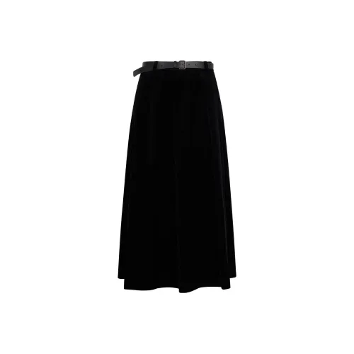 JESSYLINE Повседневная длинная юбка женская черная