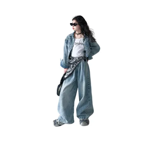 Aisina Повседневная спортивная одежда синий одежда наборы детский