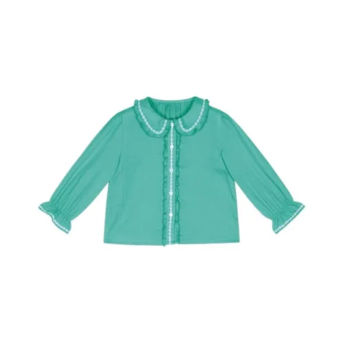 Happyology Свежий Элегантный Vintage Sweet Стиль Рубашка Дети Возраст 3-7 Лет