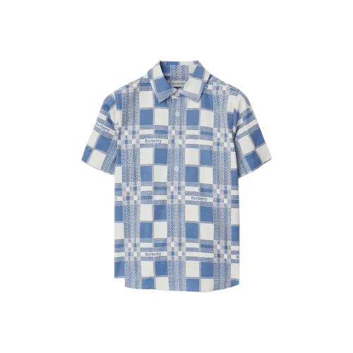Burberry Рубашка SS24 Светло-Синий Детский