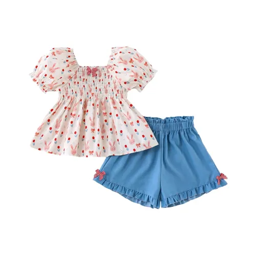 Dis Rabbit Детская одежда Комплект Повседневная Спортивная одежда Малыш