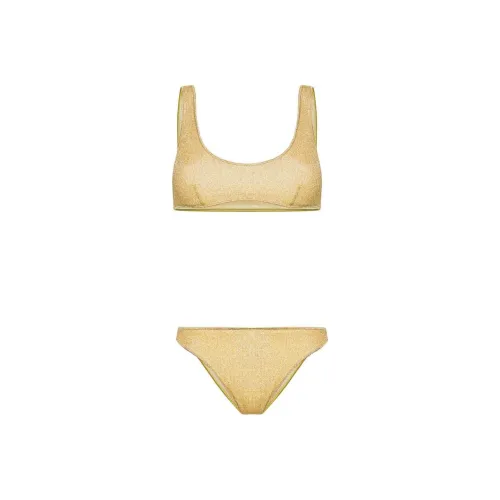 Oséree Двухкомпонентный купальник женский золотой