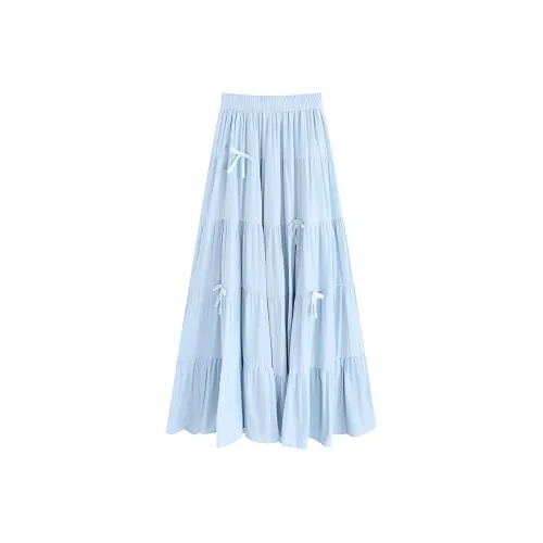 Garbege Повседневный Длинный Юбка Женские