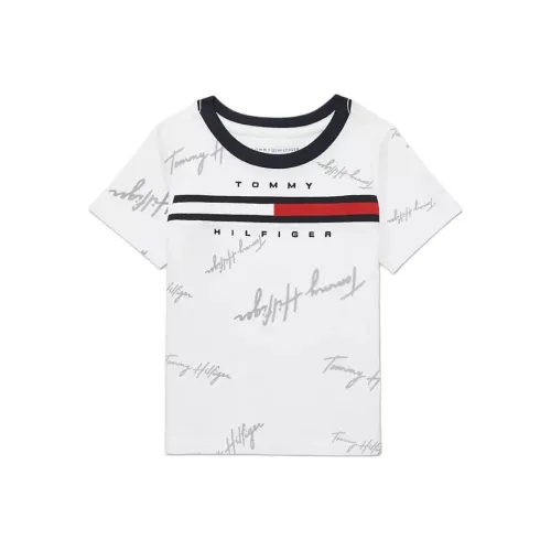Tommy Hilfiger T-рубашка Белая для младенцев и малышей