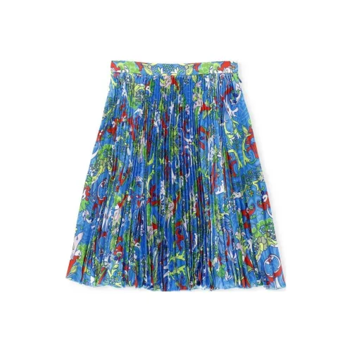 VERSACE Синие Kids Юбки