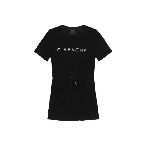Givenchy Детское платье SS24 Черное Подростки