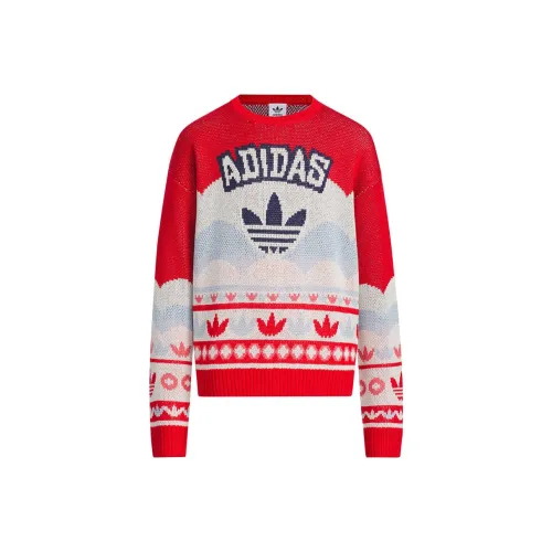 Adidas Originals Свитер Красный Подростки