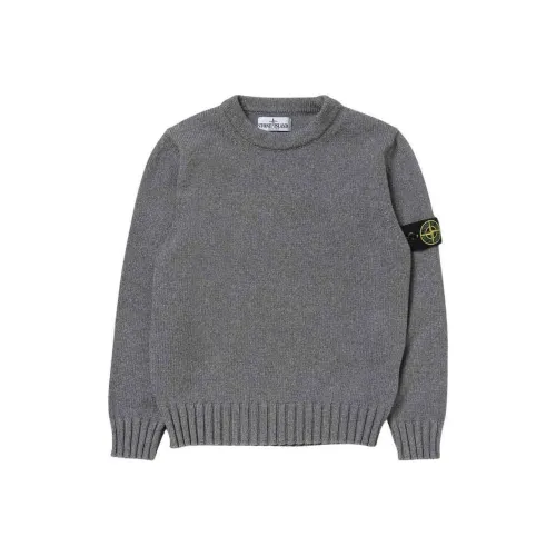 STONE ISLAND Серый Kids Свитеры