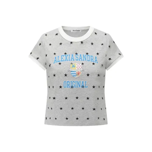 Alexia Sandra Серые Женские Футболки
