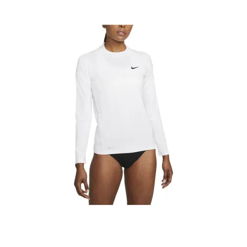 Nike Essential Hydroguard Двухкомпонентный Купальник Женская Белая