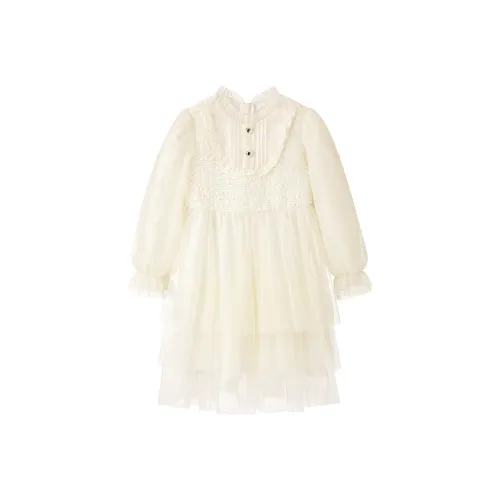 Mini Peace Бежевый Kids Платья