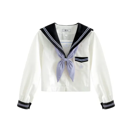 SHENBEI JK UNIFORM Женские Аква-синий