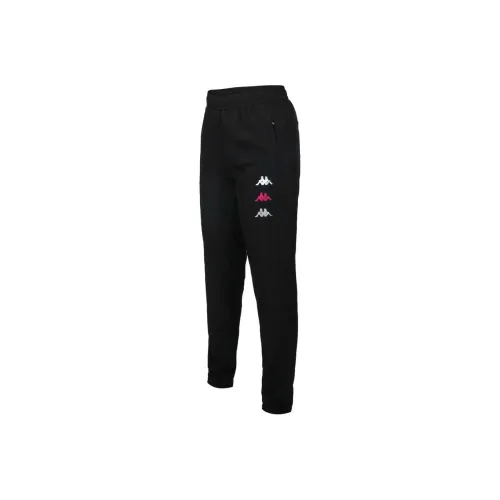 KAPPA Black Heart Красный Серебряный Женские Спортивные Брюки