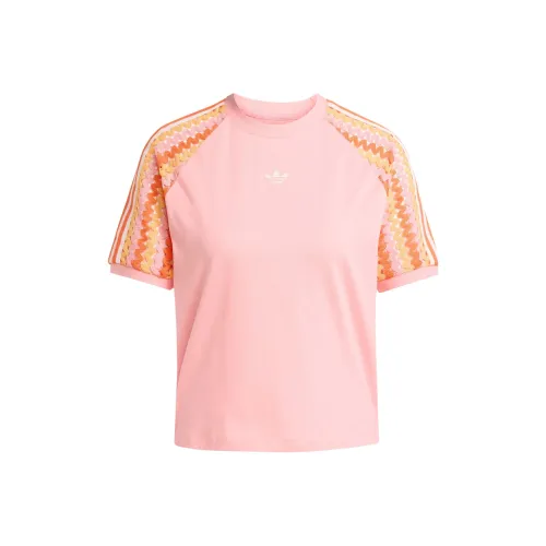 Adidas Originals T-Shirt Женская Розовая