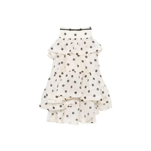 Zimmermann Повседневный Длинный Юбка Женские Светлый Бежевый