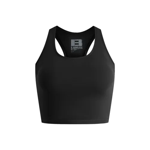 Безшовный крой Женские спортивные майки без рукавов