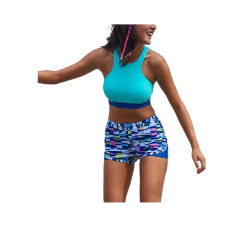 Speedo Плавательные шорты Женские Синие