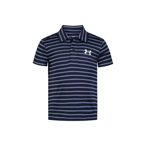 Under Armour Matchplay Поло Полночь Морской синий Дети 3-7 лет