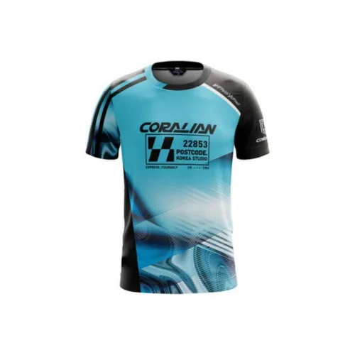 CORALIAN Бадминтон Джерси Женские Синие