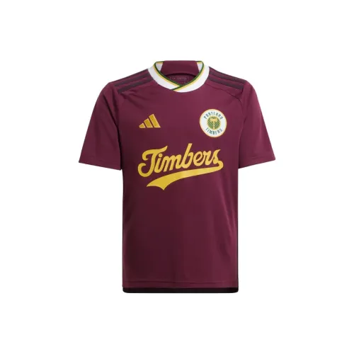Adidas Portland Timbers Футболка Красная Подростки