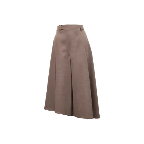 Only G12 Винтажный коричневый Женские Повседневные длинные юбки
