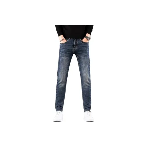 VUAS Темно-синие унисекс джинсы