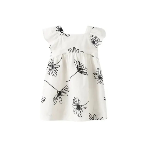 ZARA Детское платье белое для малышей