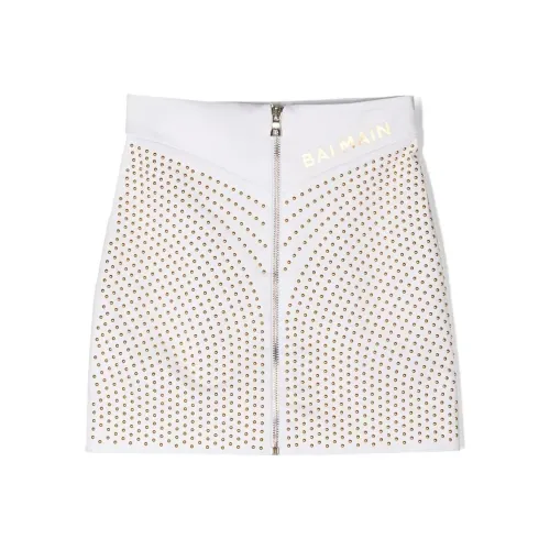 BALMAIN Белый Kids Юбки