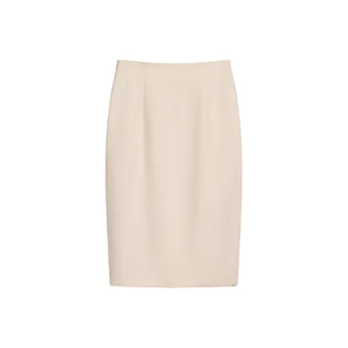 Frustration Garden Повседневный Длинный Юбка Женские Абрикос