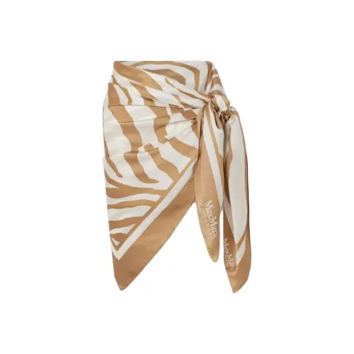 MaxMara Юбка-карандаш Женская Бежевая