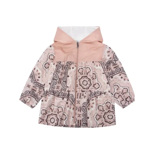 Moncler Розовые топы для младенцев