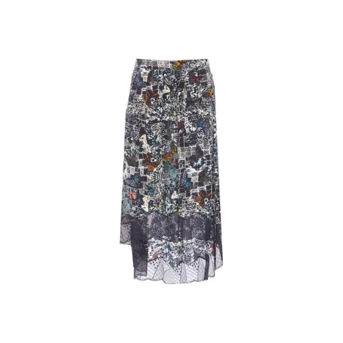 Zadig Voltaire Повседневный Длинный Юбка Женские Многоцветный