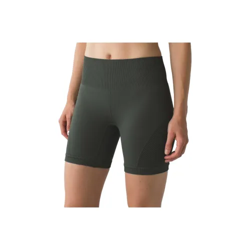 lululemon Sculpt Спортивные шорты Женские Зеленый