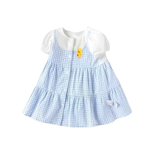 BALABALA Платье Chicken Ball IP Series Белый Синий Тон Детский