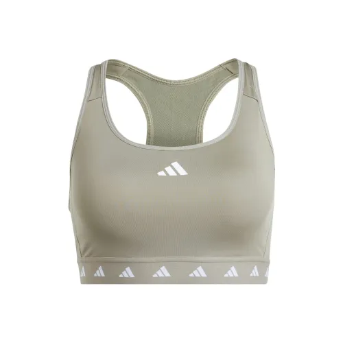 Adidas POWERREACT TECHFIT Спортивное белье Женское Зеленый