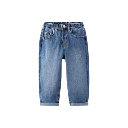 ZARA Джинсы Kids Средне-голубого цвета