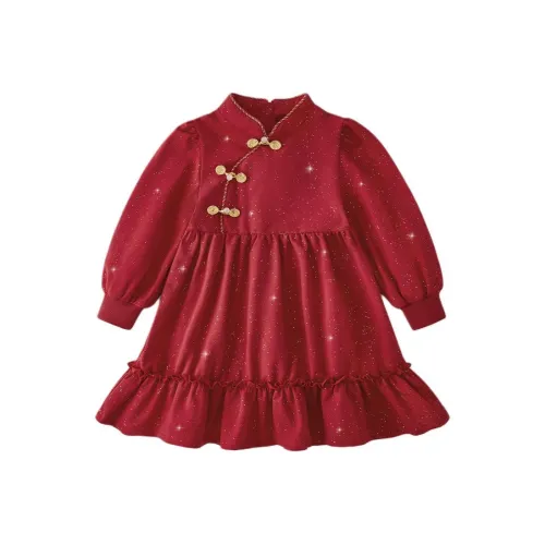 JELLYBABY Детское платье красное для малышей
