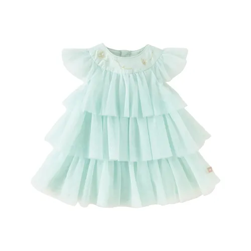 DAVE&BELLA ICE Озерный зеленый Детские Платья